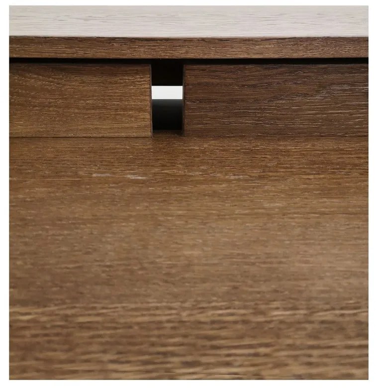 Carteret íróasztal kihúzható asztallappal, szélesség 115 cm - Woodman