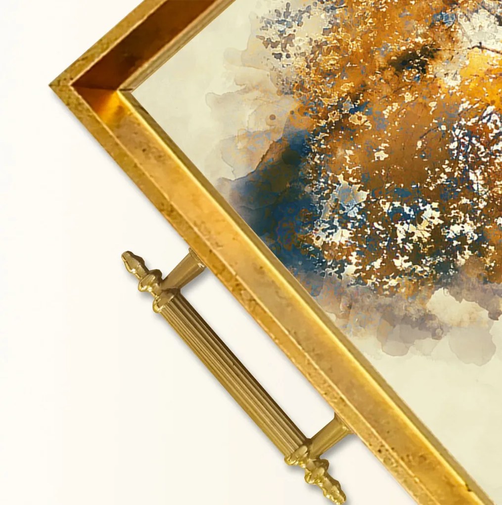 Üveg tálca, 38×24 cm – TPEA9946