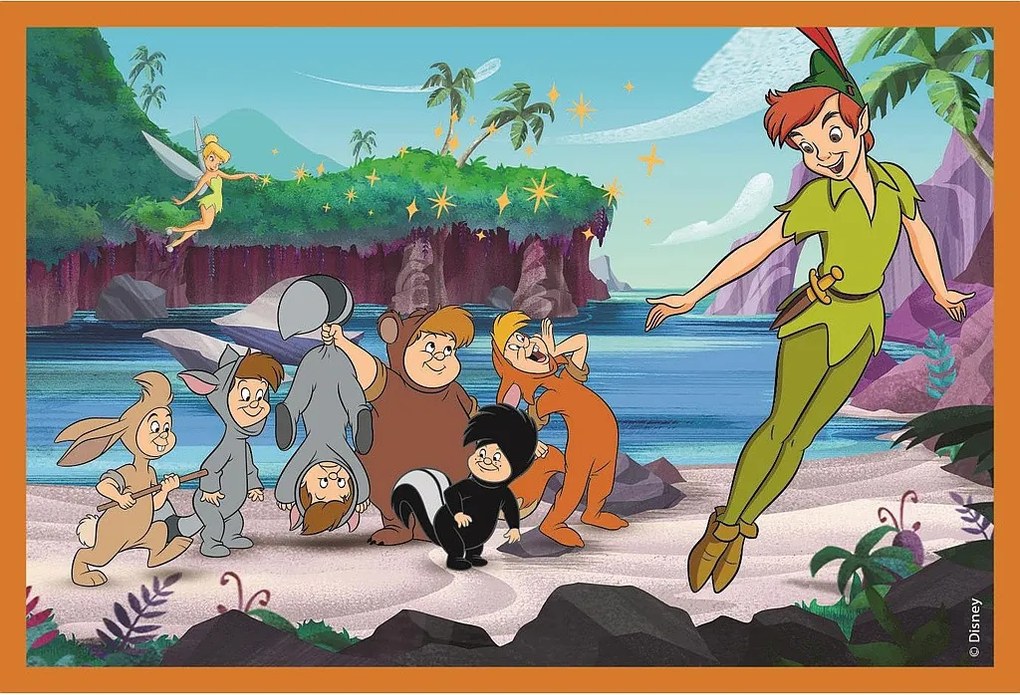 Disney Classics Loveable Stories mesekocka 6 db-os Clementoni