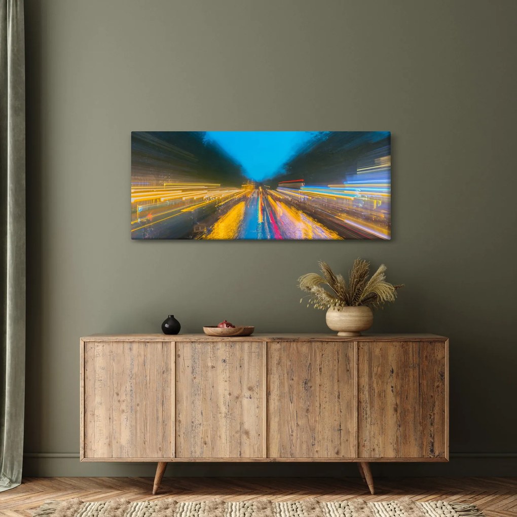 Kép - Festmény absztrakció (120x50 cm)