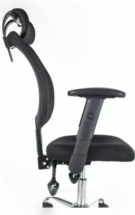 Fekete irodai szék FLEXISEAT Q-118RC