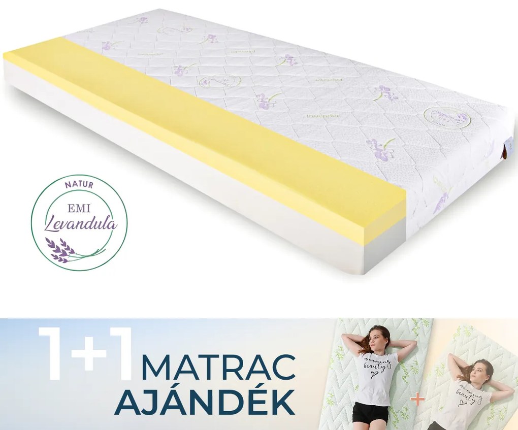 EMI Lavender Memory matrac 1+1 INGYEN: 80x190 cm