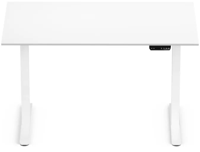 Elektromosan állítható magasságú íróasztal 120x67cm fehér | LVN System Control Flex+