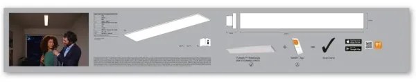 Ledvance - LED Dimmelhető mennyezeti lámpa SMART + FRAMELESS LED/27W/230V Wi-Fi