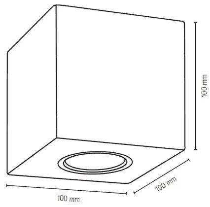 Spot-Light 2076174 - WOODDREAM mennyezeti lámpa 1xGU10/6W/230V