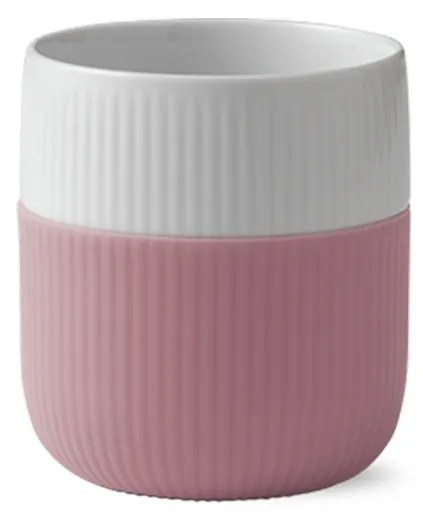Rose Fluted Contrast bögre, 33 cl - Royal Copenhagen
