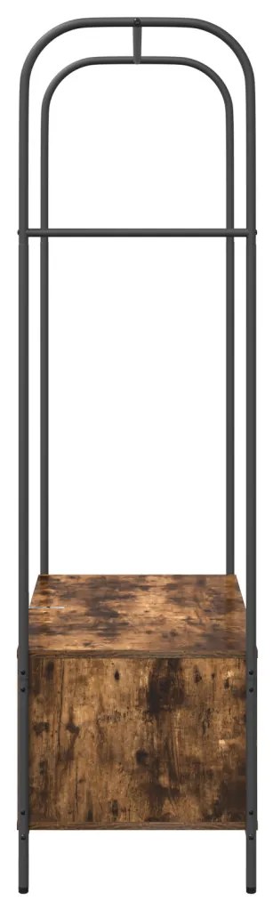 Ruhatartó füstölt tölgy 100x44x160 cm