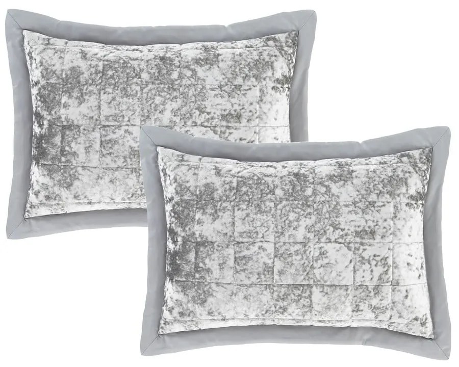 Bársony párnahuzat szett 2 db-os 50x75 cm Crushed Velvet – Catherine Lansfield