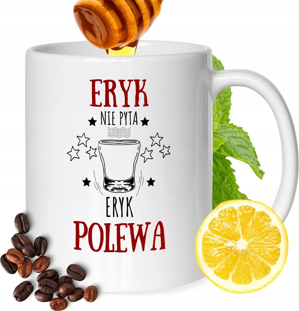 Bögre Erik Férj Barátjának Nyomtatott Fehér 330ml