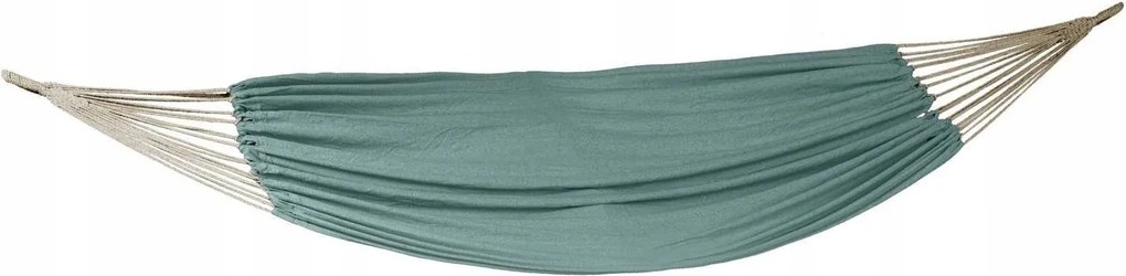 Kétszemélyes Kert Hálóágy Poliészter 307X150 CM Zöld