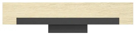 Eglo 901738-LED Fali lámpa CAMACHO LED/9,6W/230V 3000K fekete/bézs