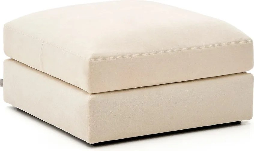 Bézs zsenília lábtartó Alea – Kave Home