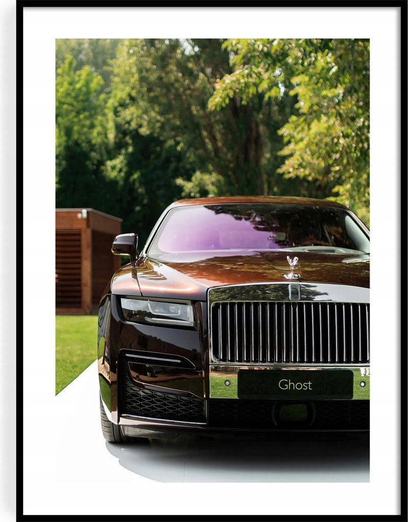 Poszter 50x70 Rolls-Royce Ghost, Luxus autó, Stílusos limuzin