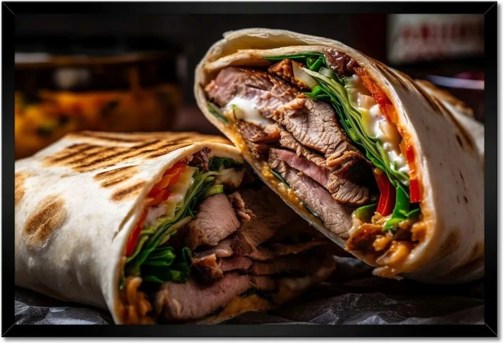 Poszterek keretben 60x40 Tortilla