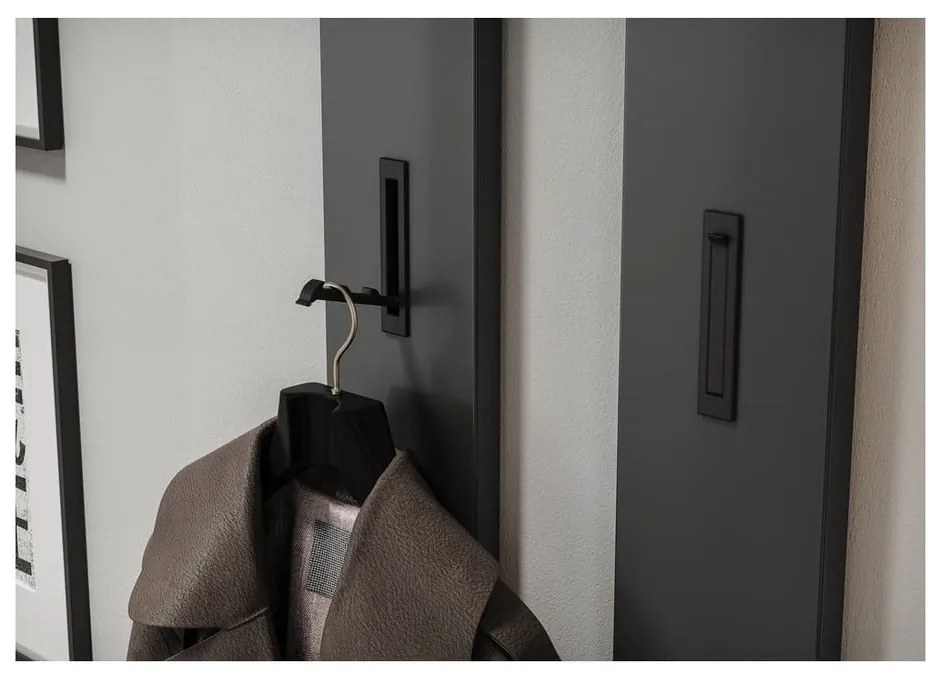 Antracitszürke előszoba bútor Ameca 2.0 – Germania