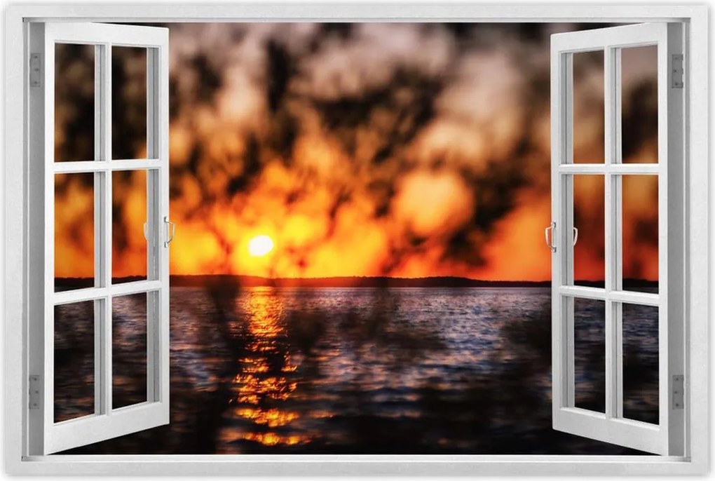 Poszterek 60x40 Tenger naplemente