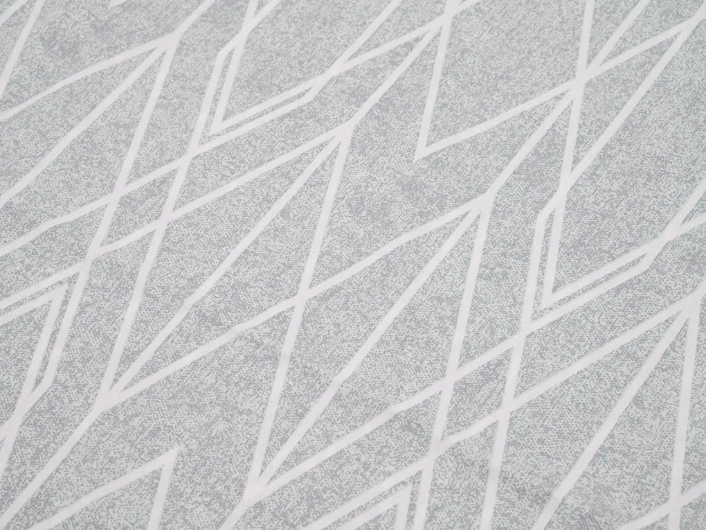 Renforcé pamut szatén krepp ágyneműhuzat SZÜRKE CSÍKOK sötétszürke Ágyneműhuzat mérete: 70 x 90 cm | 140 x 200 cm