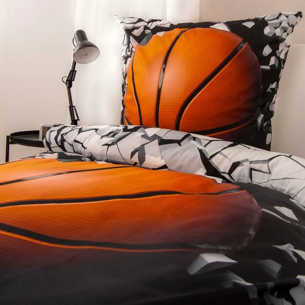 Herding pamut ágynemét Basketball, 135 x 200 cm,80 x 80 cm