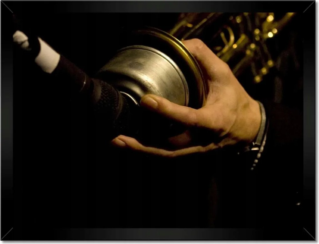 Poszterek keretben 40x30 Jazz zenész