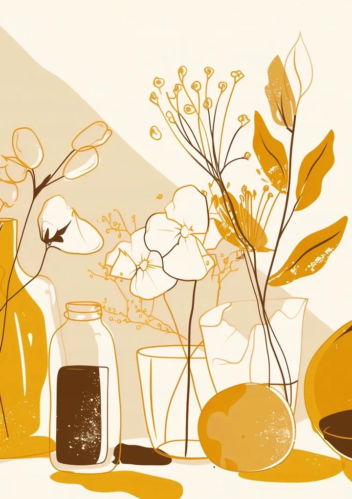 Poszter 59,4x84,1cm Napsütötte árnyalat