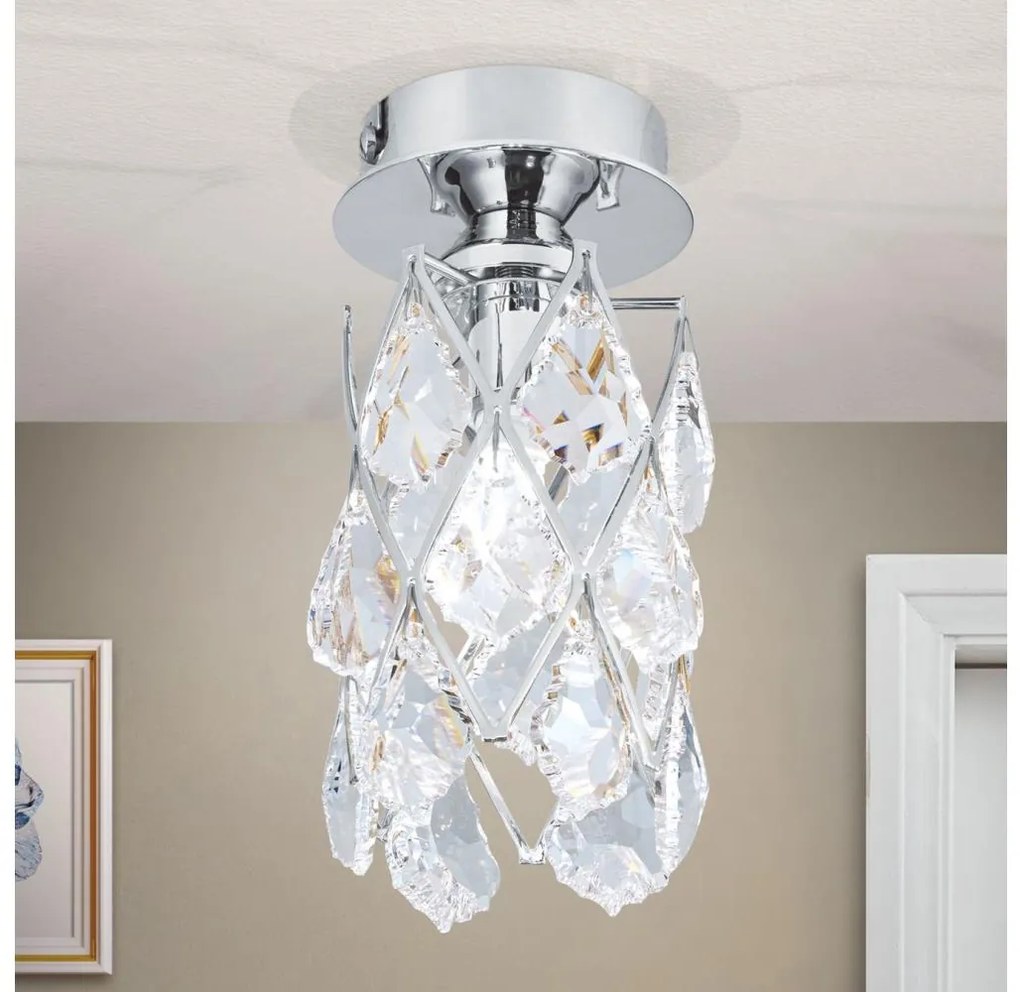 Orion - RITA mennyezeti lámpatest 1xG9/40W/230V, Ø 9 cm, fényes króm