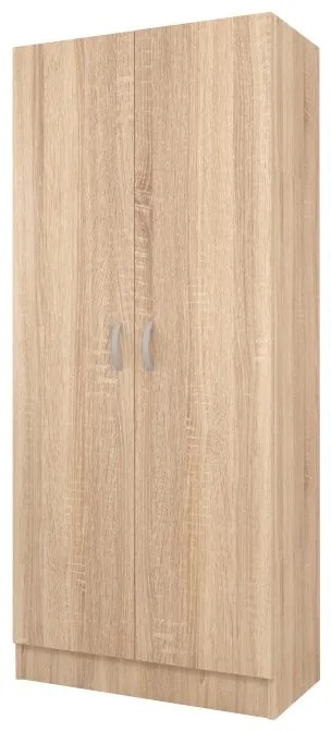 USI Gardróbszekrény 2 ajtós SONOMA 2 cs. N