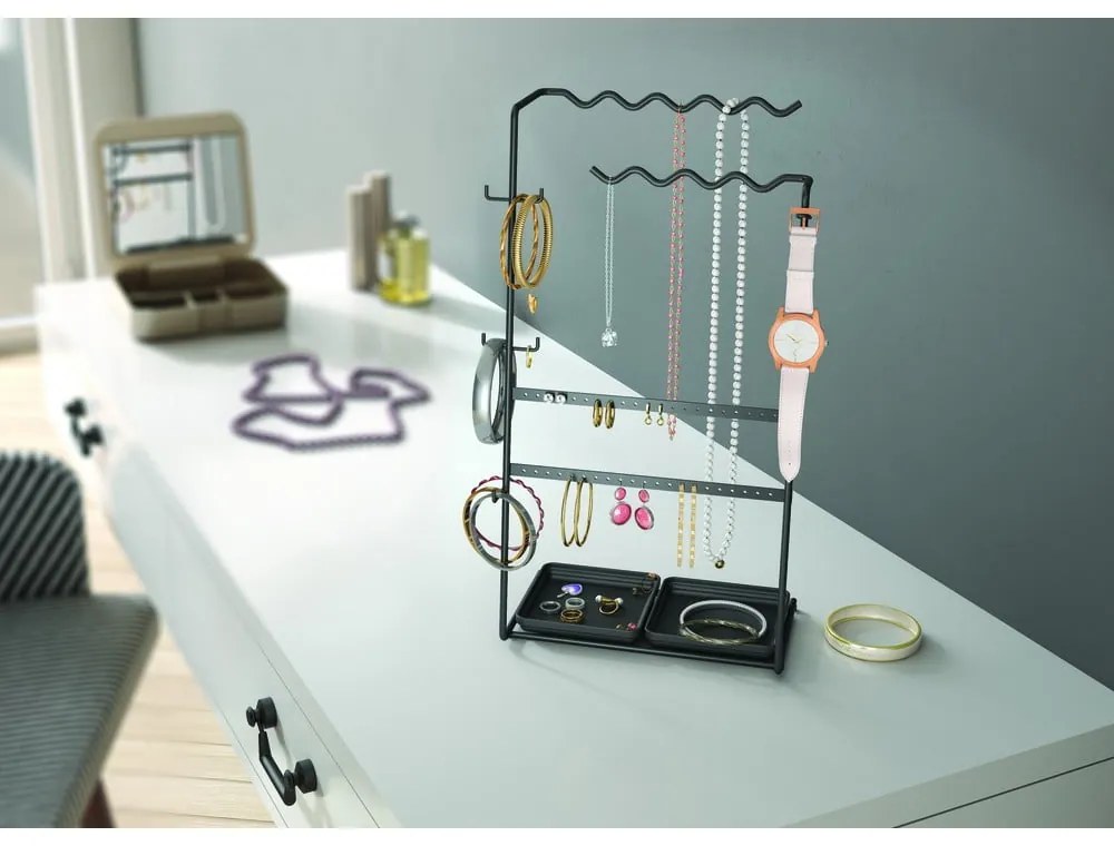 My Jewels fekete ékszertartó - Metaltex