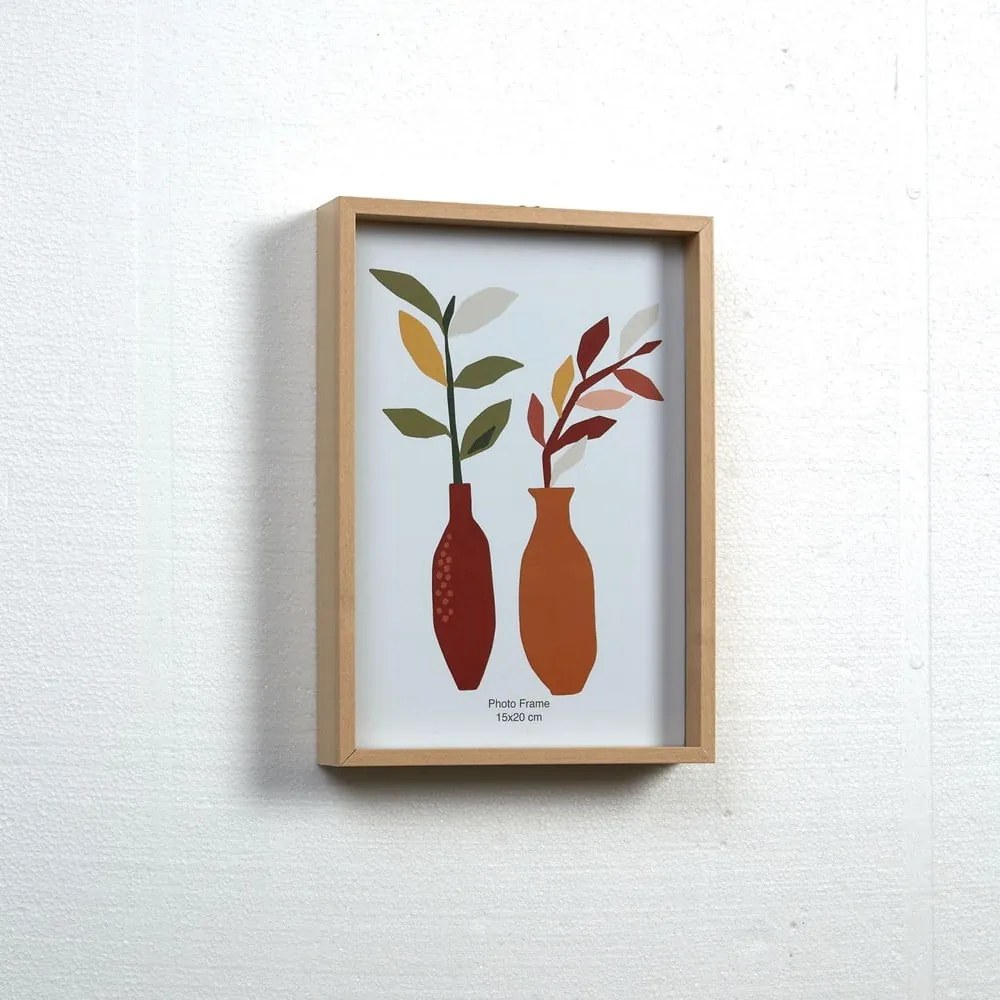 Natúr színű álló képkeret 22,5x31,5 cm Flavina – Kave Home