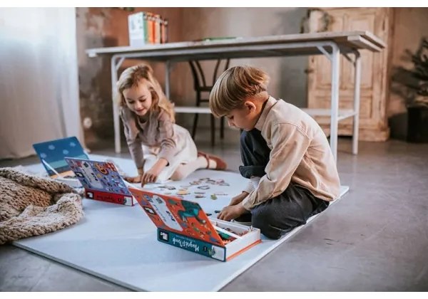 Janod - Interaktív mágneses készlet MAGNETIBOOK állatokkal