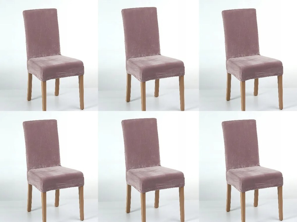 Rugalmas huzat Velúr 2.0 púderrózsaszín 6 db