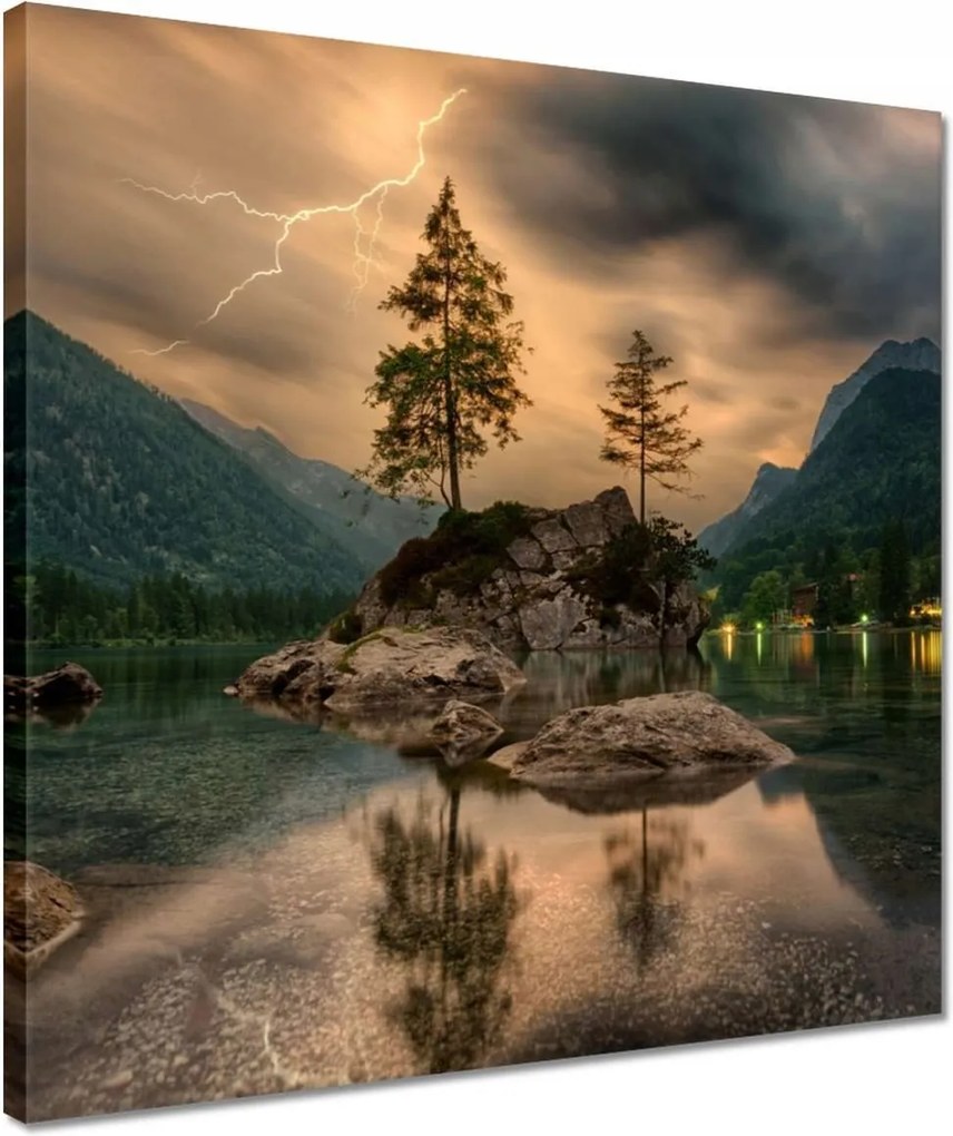 Vászonkép 40x40 Hegyi szépség Tájkép