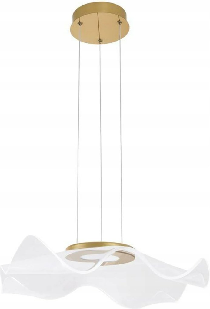 Nova Luce függeszték Siderno arany alumínium és akril Led 30W 230V 3000K