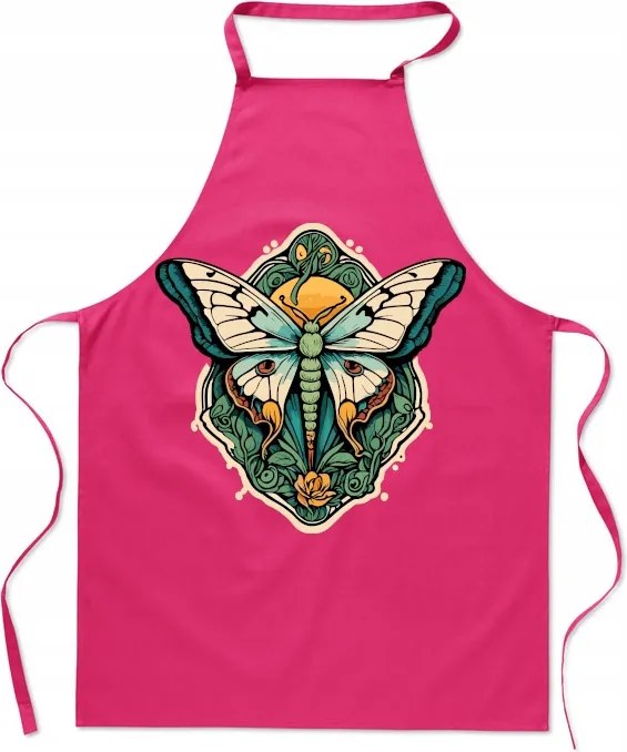 Konyhai kötény Pillangó Színes Ajándék Szakácsnőnek Tavaszi