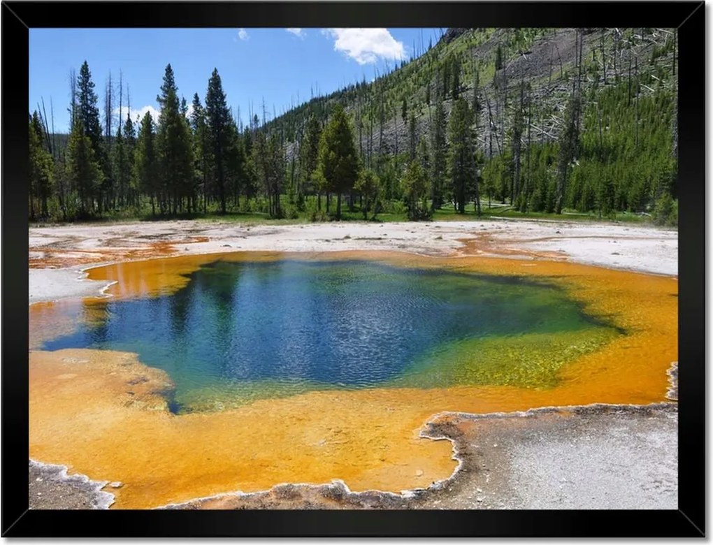 Poszterek keretben 40x30 Park Yellowstone