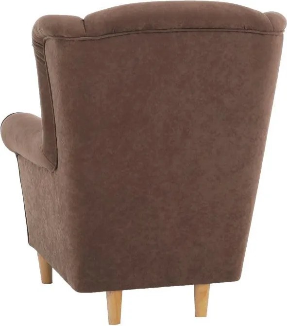 Fotel + puff, barna, ASTRID