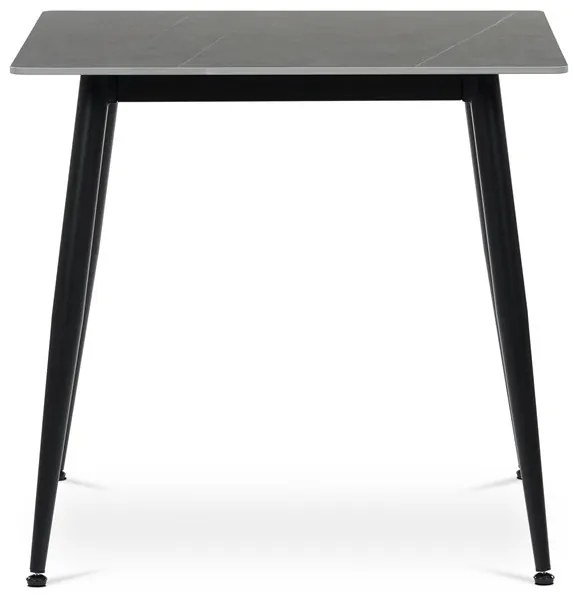 Étkezőasztal 80×80 cm, Kerámia Márvány. HT-398M GREY