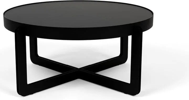 Fekete kerek dohányzóasztal Centre – Zuiver