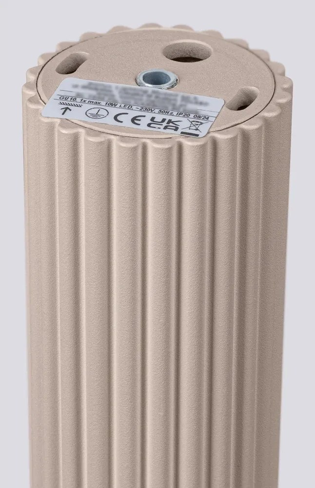 Szürkésbarna fém spotlámpa Gleam – Sollux