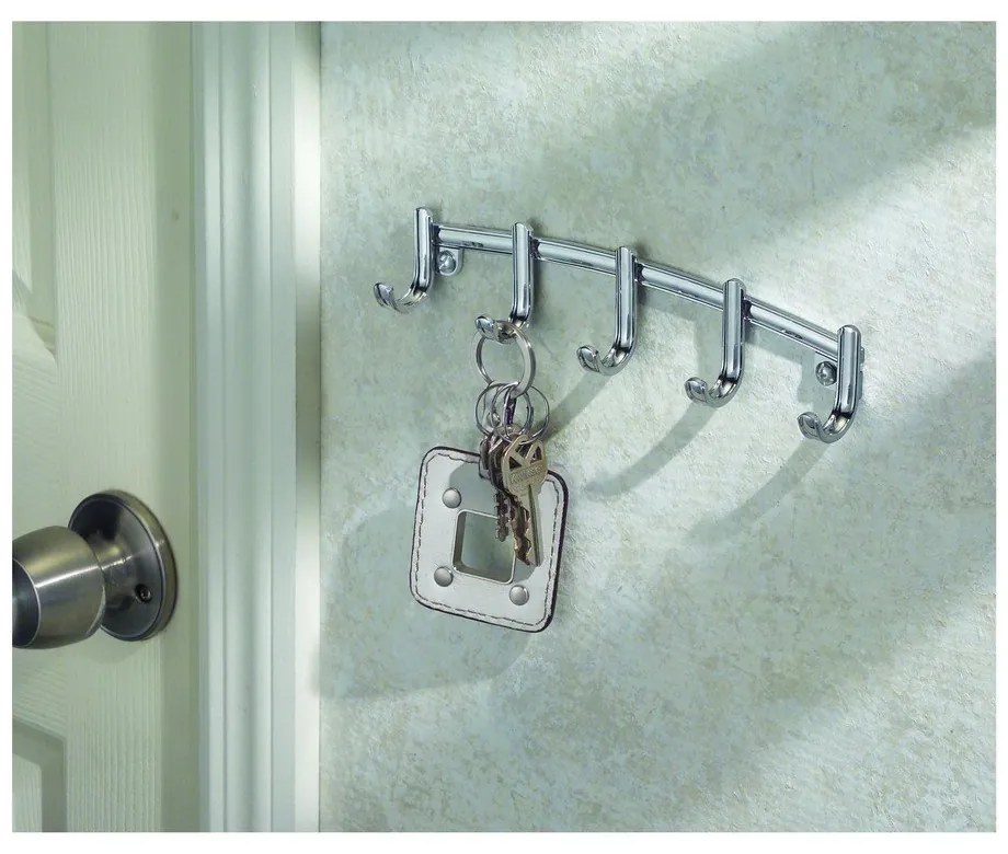 York Lyra felfúrható kulcstartó, 21,5 x 4,6 cm - iDesign