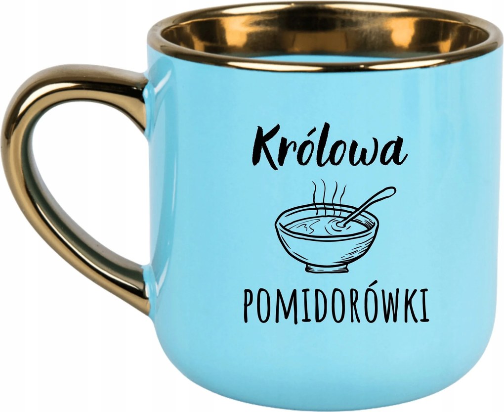 Bögre Kék 400ml Ajándék Vicces Anyák Napja Paradicsomkirálynő