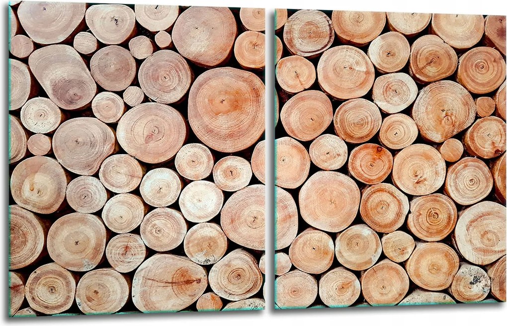 7in1 2x Üveg Tűzhelyvédő Főzőlap 40x52 Fa Edzett Üveg