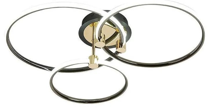 LED Dimmelhető mennyezeti lámpa LED/64W/230V 3000-6500K + távirányítás