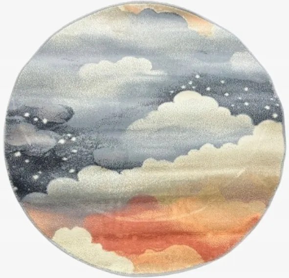 Gyerekszőnyeg Felhők Sunny Kids 08 Krk 120x120