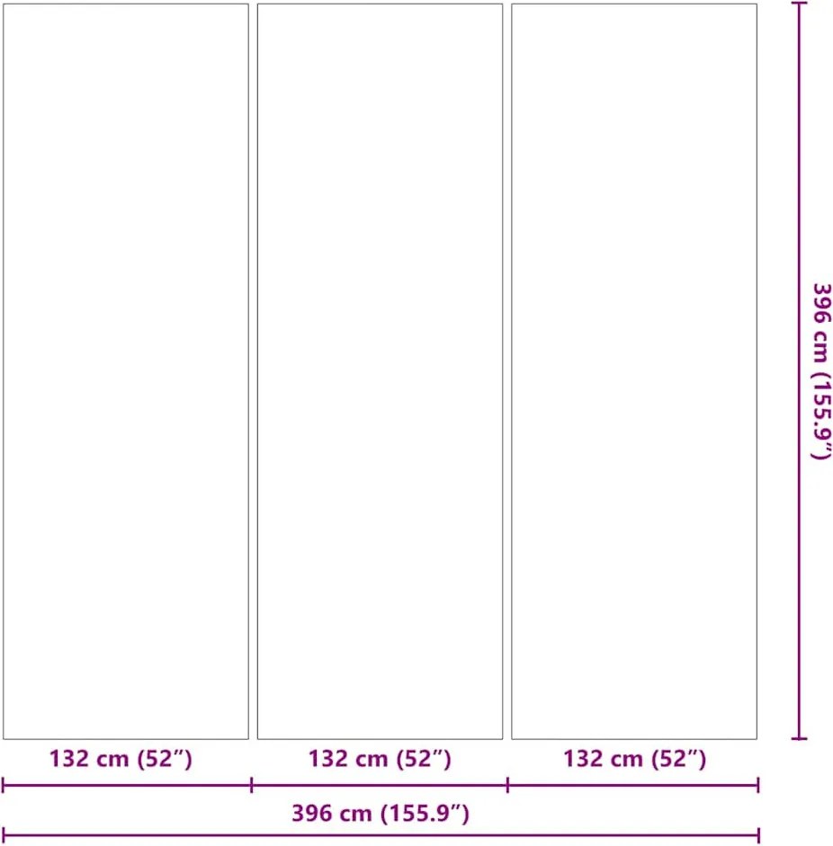 Medence alatlappal Fekete 396 x 396 x 0,1 cm Nemes szövet