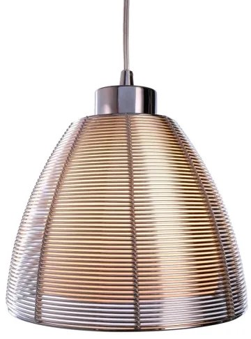 Deko-Light 342025 - Csillár zsinóron FILO 1xE27/60W/230V átm. 19 cm ezüst