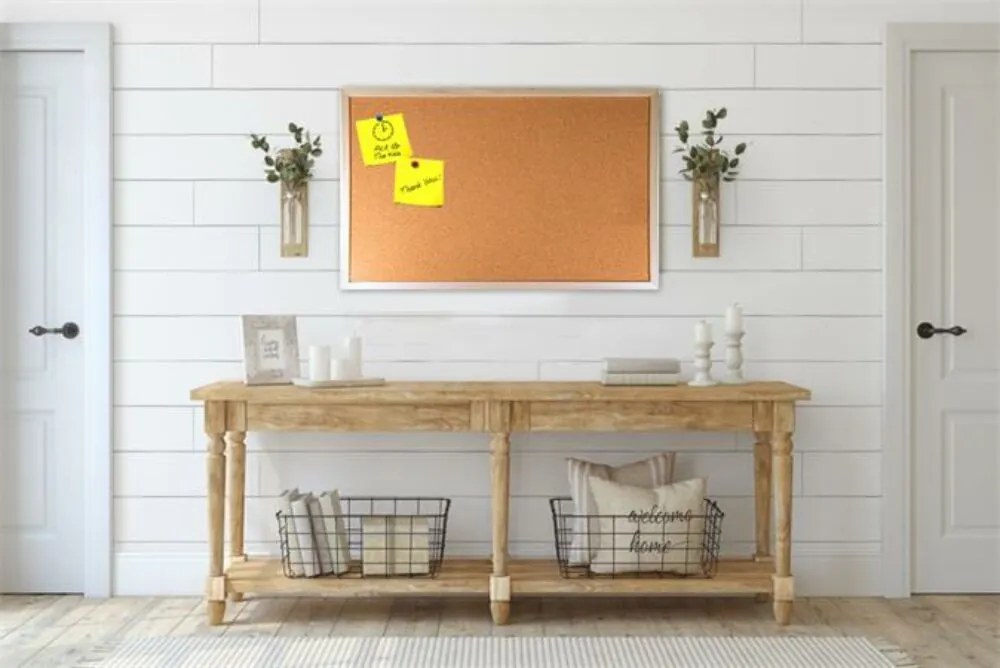 Parafatábla, 100x60 cm, fa keret, VICTORIA VISUAL (VVI17)