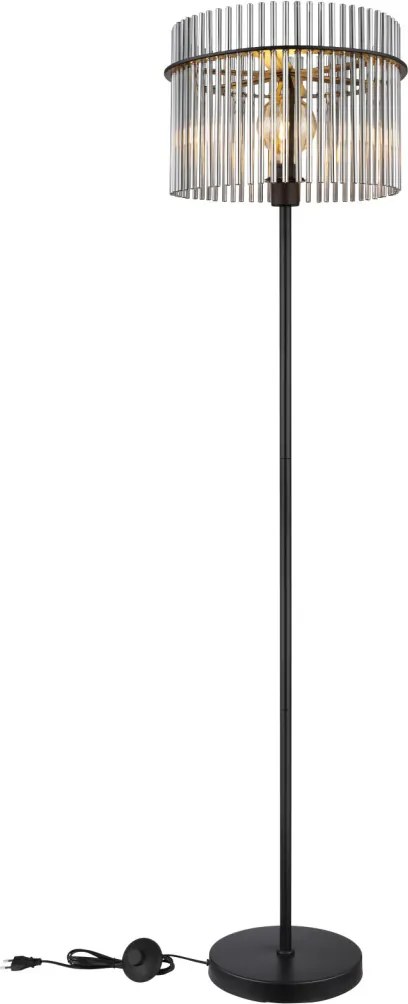 Állólámpa Matt fekete GORLEY GLOBO-15698S