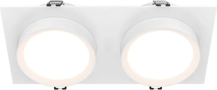 Maytoni Hoop DL086-02-GX53-SQ-W 2x15W/GX53 IP20