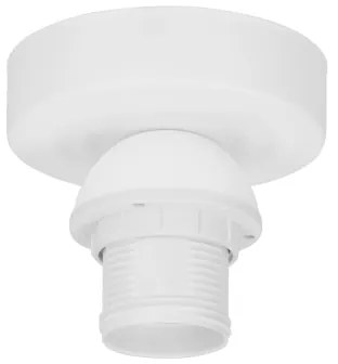 NATIA mennyezeti lámpa 1xE27/60W/230V Ø 45 cm fehér/barna