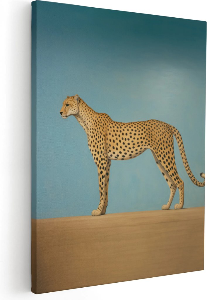 Gepárd Kép A Nappaliba Vászonkép Falikép Konyha Akvarell